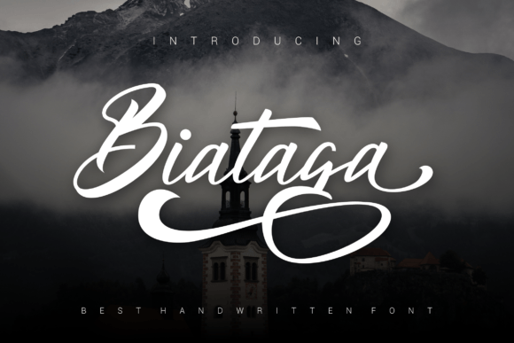 Biataga Font Poster 1