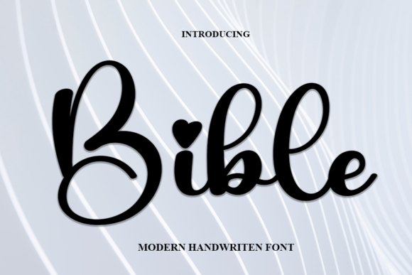 Bible Font