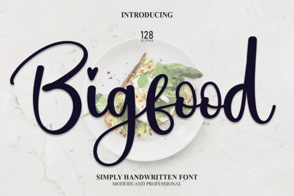 Bigfood Font Poster 1