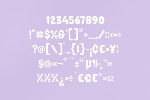 Bigger Summer Fest Font Poster 13