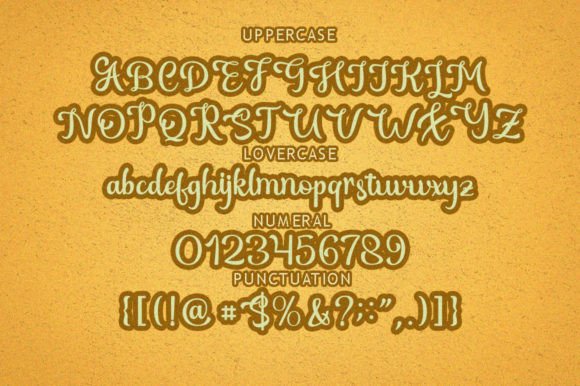Billabong Font Poster 13