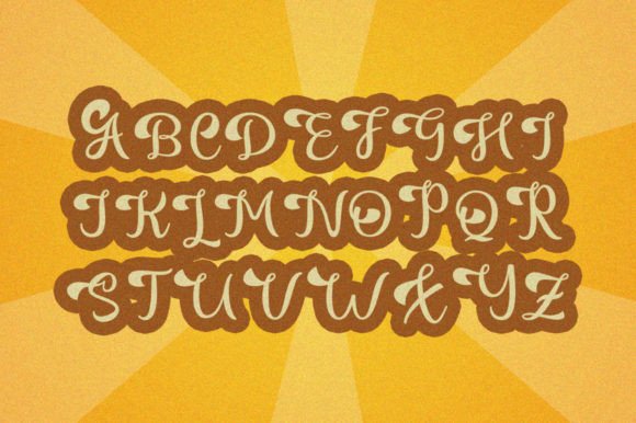 Billabong Font Poster 8