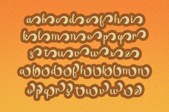 Billabong Font Poster 9