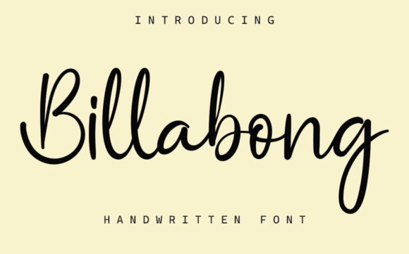 Billabong Font