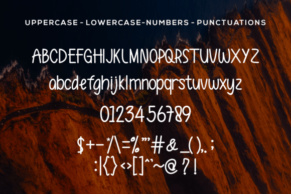 Billarasa Font Poster 3