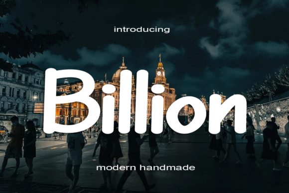 Billion Font