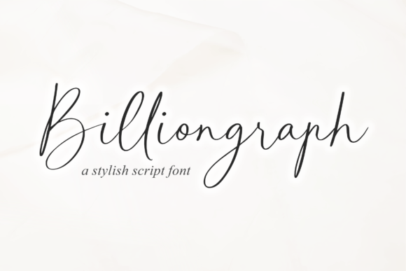 Billiongraph Font