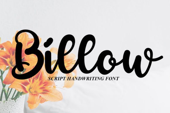 Billow Font Poster 1