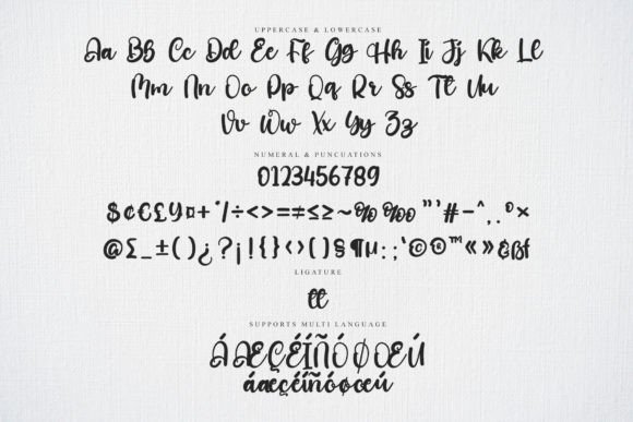 Billow Font Poster 7