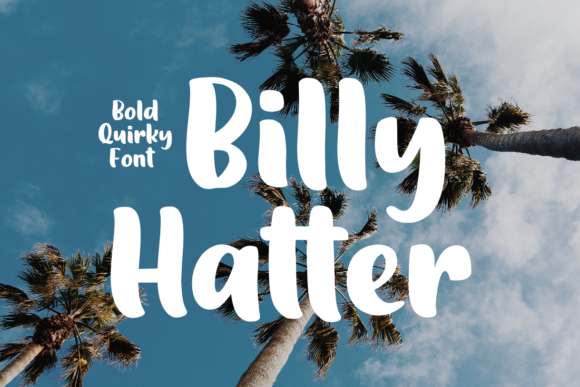 Billy Hatter Font Poster 1