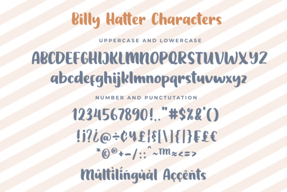 Billy Hatter Font Poster 11