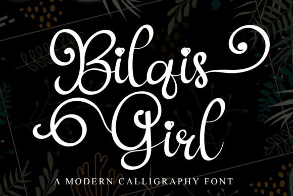 Bilqis Girl Font Poster 1