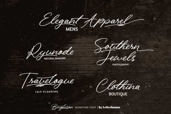 Bingkisan Font Poster 2