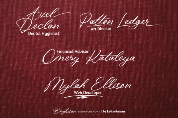 Bingkisan Font Poster 3