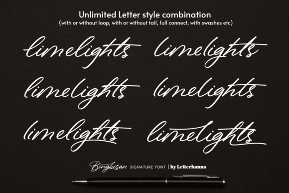 Bingkisan Font Poster 5