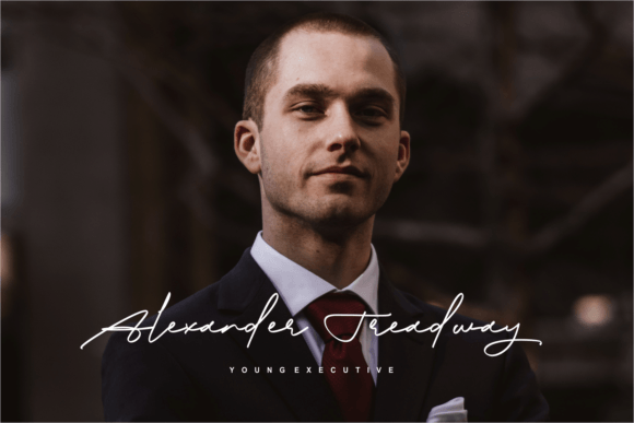 Biography Font Poster 4