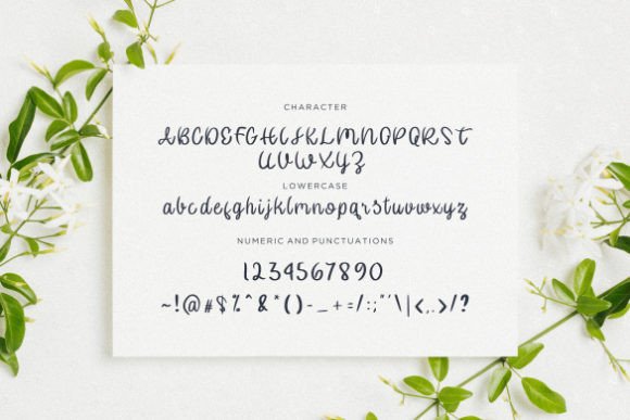 Birdzcage Font Poster 7