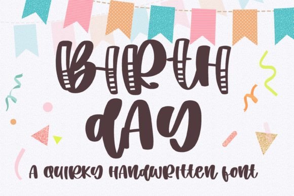 Birth Day Font