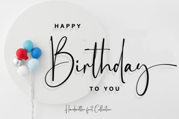 Birthday Font