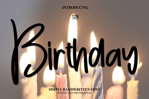 Birthday Font