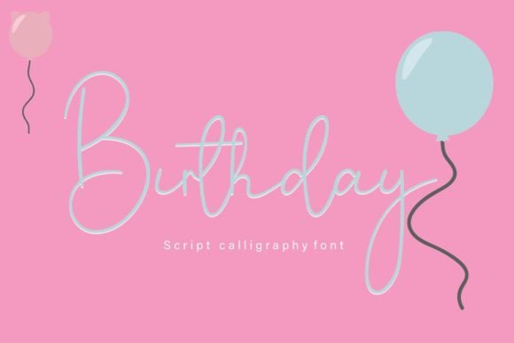 Birthday Font