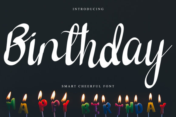 Birthday Font