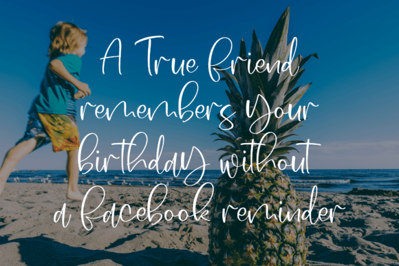 Birthday Cutties Font Poster 11