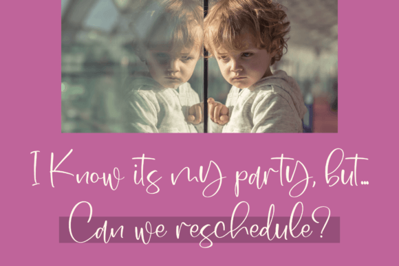 Birthday Cutties Font Poster 3