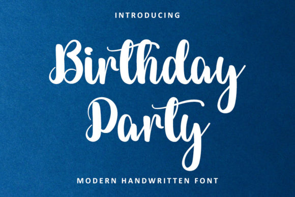 Birthday Party Font