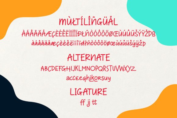 Bisakha Font Poster 7