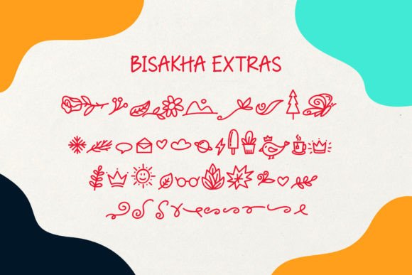 Bisakha Font Poster 8