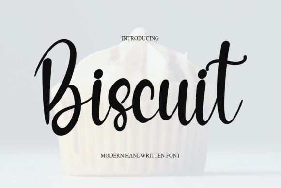 Biscuit Font Poster 1