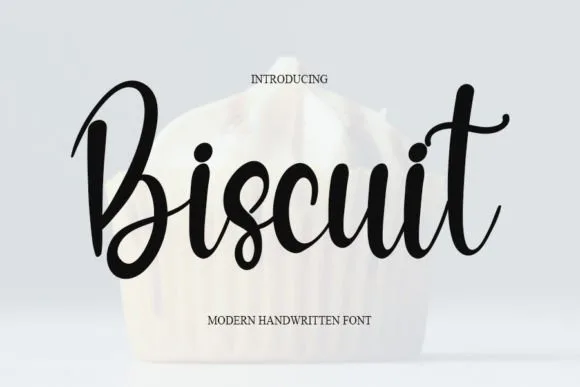 Biscuit Font Biscuit Font Poster 1