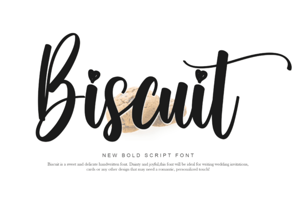 Biscuit Font Poster 1