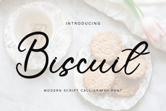 Biscuit Font Poster 1