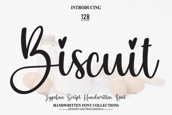 Biscuit Font Poster 1