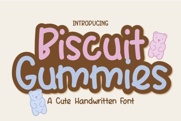 Biscuit Gummies Font Poster 1