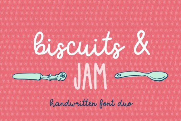 Biscuits & Jam Font Poster 1