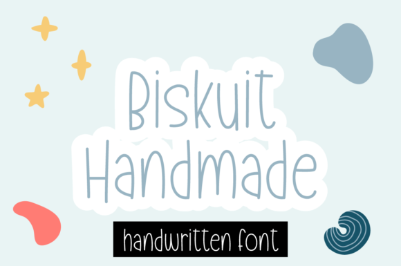 Biskuit Handmade Font Biskuit Handmade Font Poster 1