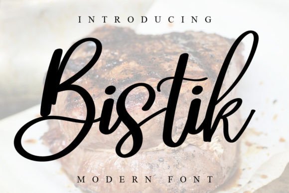 Bistik Font Poster 1