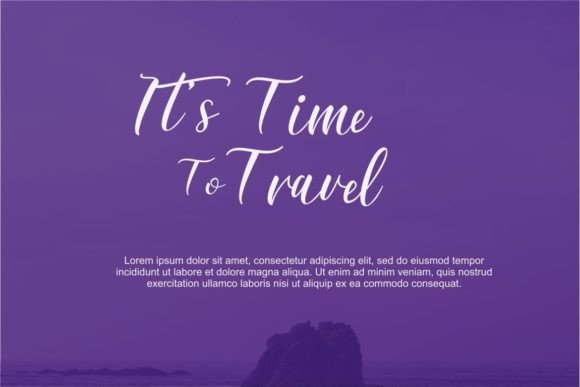 Bittagina Font Poster 2