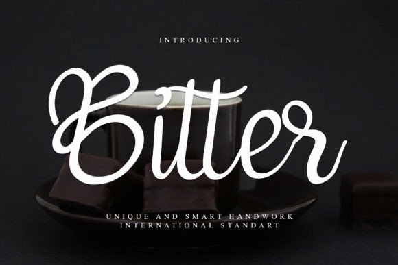 Bitter Font Poster 1