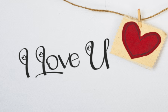 Bitter Love Font Poster 3