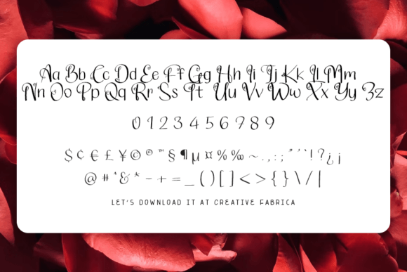 Bitter Love Font Poster 4