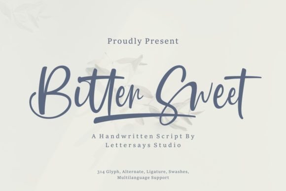 Bitter Sweet Font