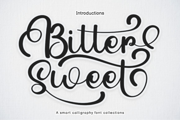 Bitter Sweet Font Poster 1