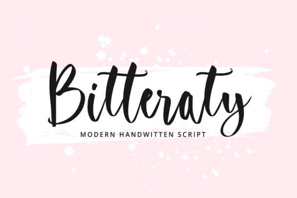 Bitteraty Font