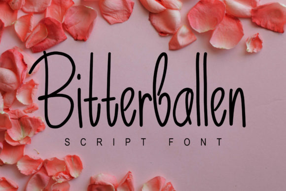 Bitterballen Font Poster 1