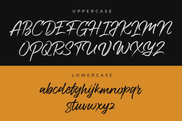 Black Almonds Font Poster 4