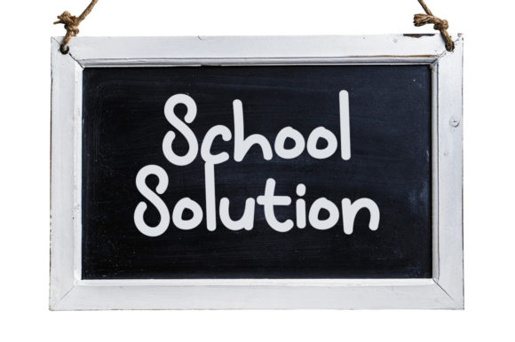 Black Board Font Poster 2